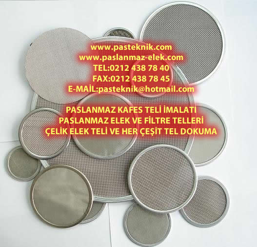 304 kalite paslanmaz elek tel