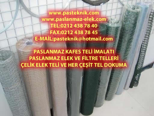 çelik elek tel
