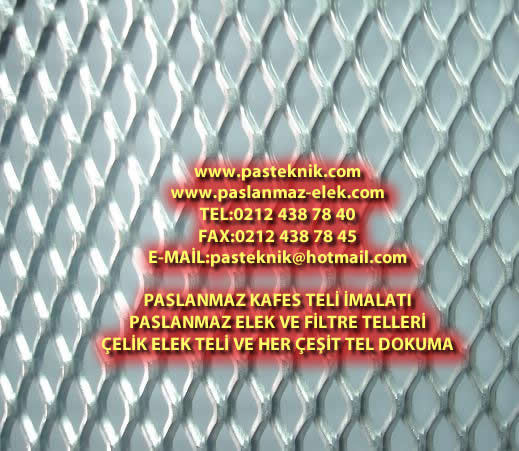 perfore alüminyum ve paslanmaz sac
